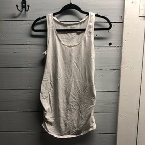 Motherhood Maternity Womens Tank Top White Small